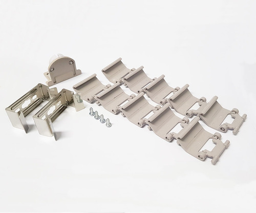 Imagen 3 de 9 de Portatubo Estanco 120cm Para 1 Tubo Led Ip65 Macroled
