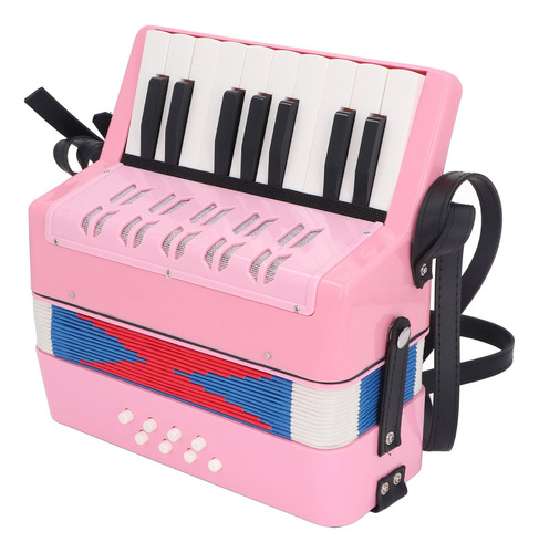 Acordeón Infantil, Instrumento Musical Para Niños, 17 Teclas