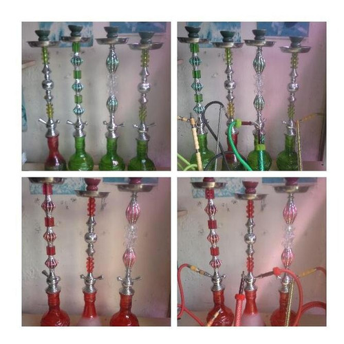 Imagen 4 de 10 de Arguile Pipa Arabe Hookah Grande 75cm