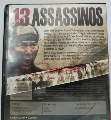Dvd 13 Assassinos (Usado)