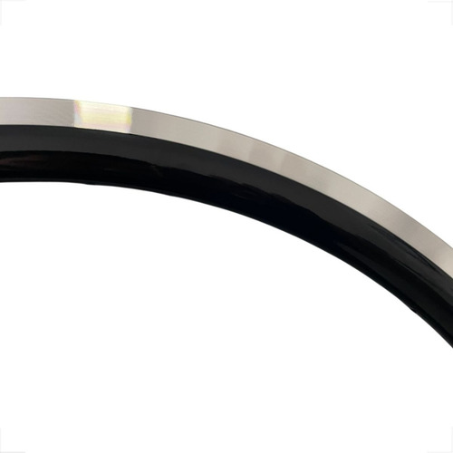 Aro Speed Vzan Concept 700 20f Tubeless Vbreak Ferradura Cor Preto Brilhante