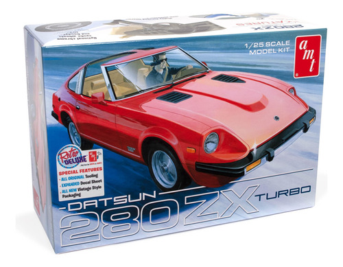 Amt 1981 Datsun 280 Zx Turbo Kit De Modelo A Escala 1:25