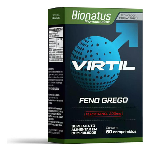 Virtil Feno Grego 60 Comprimidos