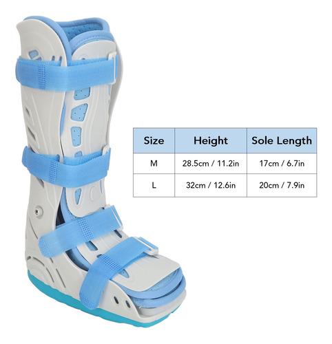 Bota Inflable Para Caminar Para Niños Con Soporte De Tobillo
