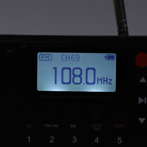 Radio Bluetooth Portátil Am Fm Sw Reproductor Mp3 De Banda C