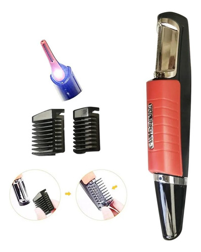 Kit Completo Máquina De Cortar Cabelo 6 Em 1 Aparador
