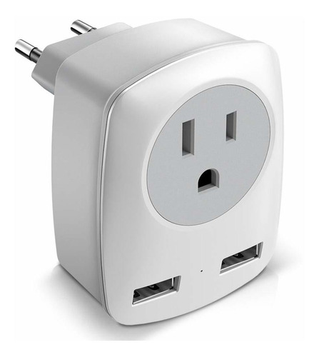 Adaptador De Enchufe De Viaje Europeo Europa Uk Energ