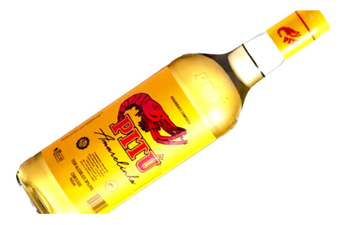 Cachaça Pitú Amarelinha Garrafa 965ml Original