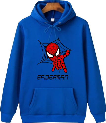 Buzos Sacos Hoodie Capotero Hombre Araña Spiderman