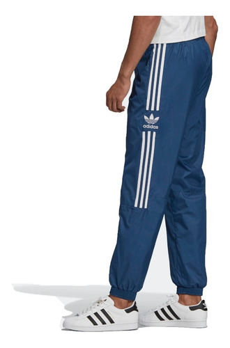 Pantalón adidas Originals Lifestyle Hombre Lock Up Azul Fkr