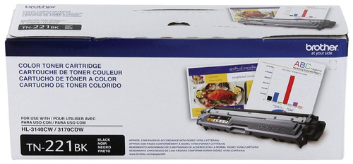 Toner Brother Tn-221bk Black (hl3150cdn/hl3170)