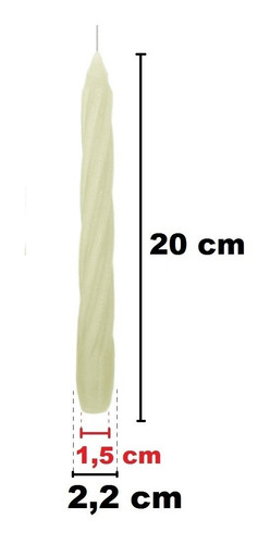 10 Velas Espiral 20 Cm 11 Cores De Vela Decoração Festa Casamento Decorativo Vela Comprida De Castiçal Furada Linda