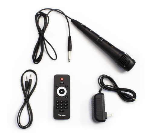 Imagen 5 de 6 de Bocina Vorago Ksp-300 Negro 8 Bluetooth/fm Recargable