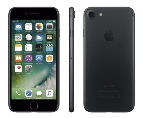  iPhone 7 32 Gb Negro Brillante, Debloqueado, 100% Funcional