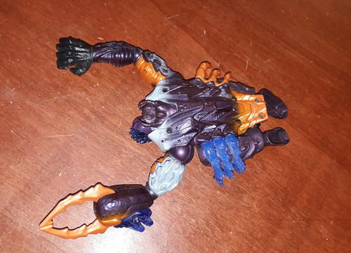 Figura Max Steel Extroyer Escorpion Venenoso Año 2012 (Usado)