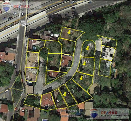 Venta De Terrenos En Fraccionamiento Col.  Palmira, Cuernavaca, ...clave 3229