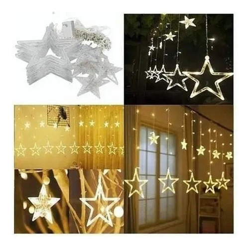 Guirnalda De Luces Led Navideña Para Decoración De Ventanas