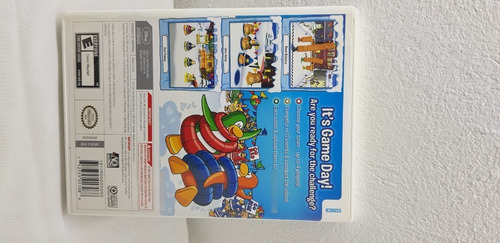 Disney Club Penguin Game Day! Nintendo Wii Dr Games (Usado)