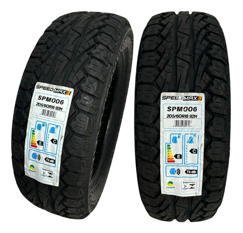 Kit 04 Pneus 205/60r16 92h Spm006 Speedmax All Terrain H