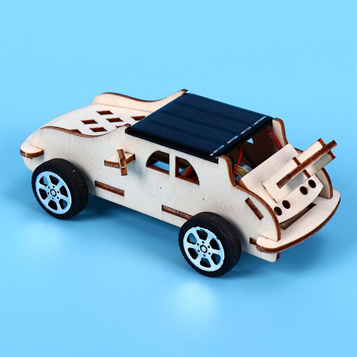 3 Kits De Modelos De Coches Solares De Madera Proyecto De
