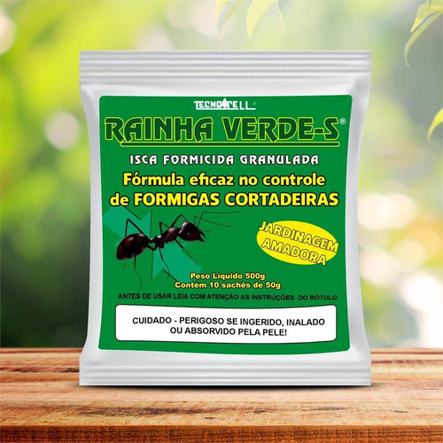 Veneno Para Formigas Cortadeiras Isca Granulada Jardim 500gr