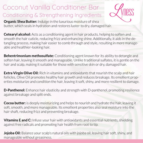 Conjunto De Shampoo E Condicionador Lyness Coconut Vanilla |