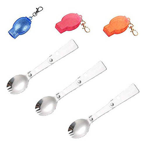 Cuchillo Lufox De Acero Inoxidable Multifunción Plegable, 3