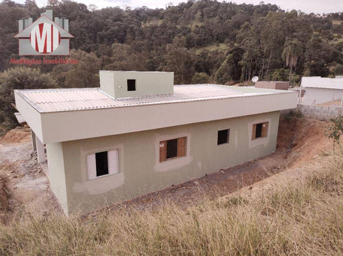 Linda Chácara Em Construção, Com Escritura, 03 Dormitórios, Bem Localizada, À Venda, 1500 M² Por R$ 370.000 - Rural - Pedra Bela/sp - Ch0875