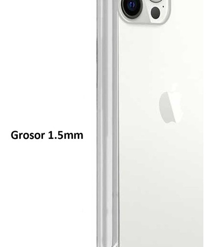 Imagen 4 de 4 de Forro Transparente iPhone 14 14 Plus 14 Pro 14 Pro Max