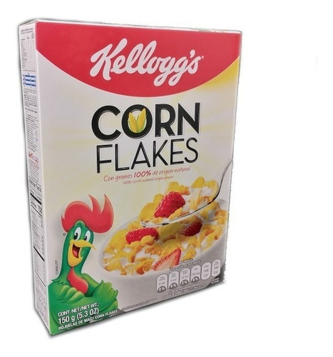 Caja Grande Cereal Corn Flakes Original 860g Kellogg's | MercadoLibre