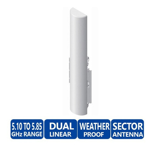 Antena Sectorial P/radio 120º 16dbi 5ghz Amo-5g16-120 Ubiqui