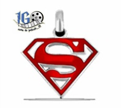 Dije Superman Man Of Steel Original Dc Comics Igo Reeve!!