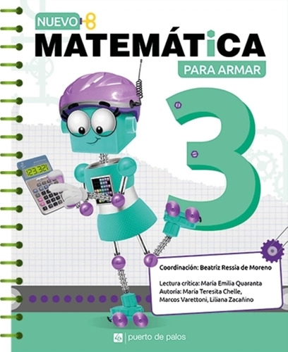 Nuevo Matematica Para Armar  3 - Puerto De Palos