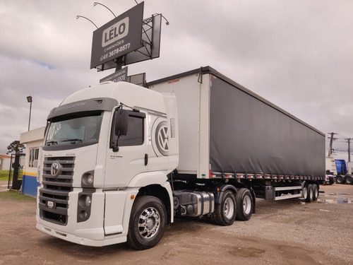 Imagem 7 de 15 de Conjunto Vw 25.360 6x2 + Sider Facchini 2020 28 Plt
