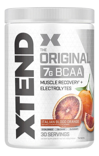 Xtend Bcaa Original Orange - Scivation - Zero Sugar