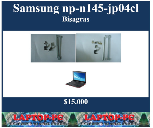 Bisagras Samsung Np-n145