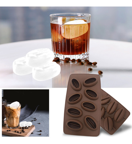 Moldeadora De Bandejas De Hielo Para Café De 6 Orificios Mol