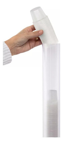 Dispenser Para Copos Café 50ml Branco Multicopos Nobre