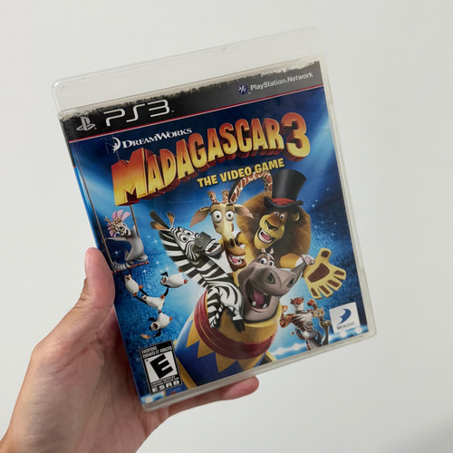 Madagascar 3 Ps3 Midia Fisica Semi Novo (Recondicionado)