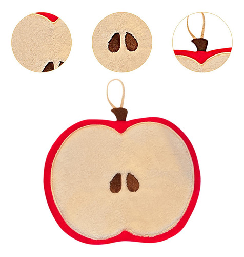 Toalla De Mano, Forma De Fruta Con Toalla De Cocina Con Lazo