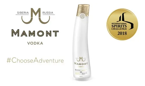 Vodka Mamont Ruso