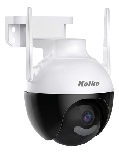 Cámara De Seguridad Kolke Ptz 4mp Inalámbrica Wifi Audio