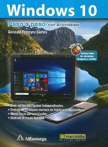 Libro Windows 10 Paso A Paso Con Actividades Con Cd De Gonza
