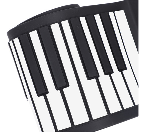 Teclado Flexible Roll Piano Up Para Niños Principiantes, Por