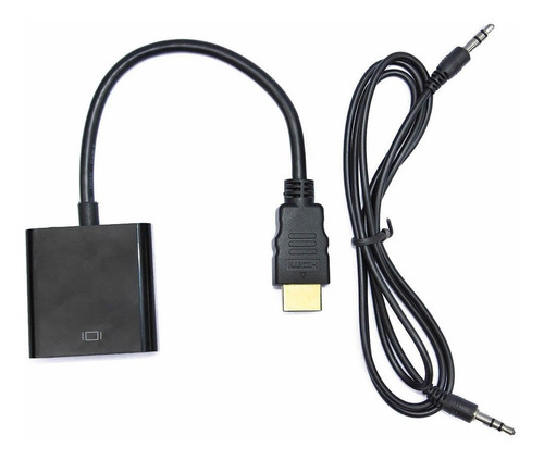 Cable Conversor Hdmi A Vga Video Ps3 1080p Con Audio Fact A