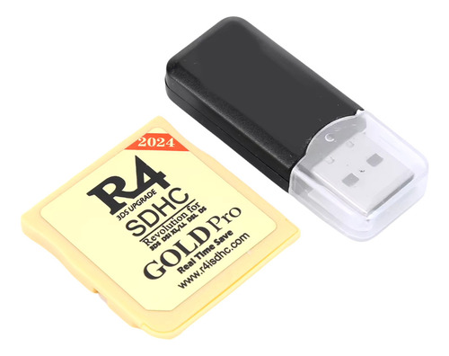 Cartão R4 Gold Pro Com Micro R4 Gold Pro Para Ds/2ds/3ds