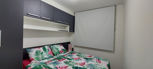 Apto Com 2 Quartos, Cozinha E Escritório Mobiliado