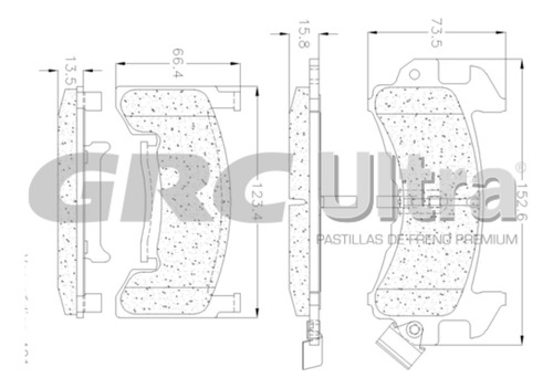 Balatas Delanteras Para Buick Lesabre 1981