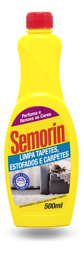 Limpa Tapetes Carpete Estofados Semorin A Seco 500ml