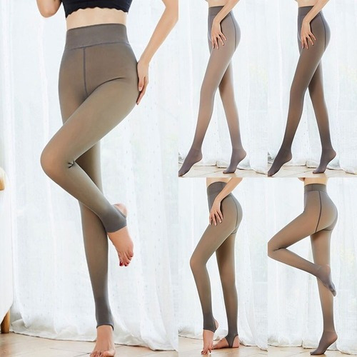 Mallas De Invierno Para Mujer Con Forro Polar Grueso 320g